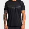 RVCA RUNNER TECHNICAL SHORT SLEEVE T-SHIRT