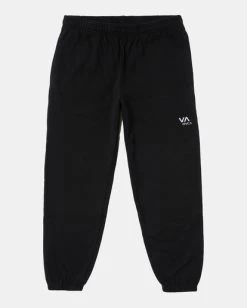 RVCA VA ESSENTIAL SWEATPANTS -Rvca avynp00116 rvcaf blk frt1