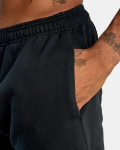 RVCA VA ESSENTIAL SWEATPANTS -Rvca avynp00116 rvcaw blk dtl2