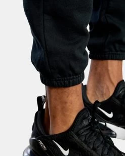 RVCA VA ESSENTIAL SWEATPANTS -Rvca avynp00116 rvcaw blk dtl3