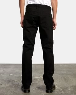RVCA DAGGER TWILL PANTS 8 RVCA DAGGER TWILL PANTS -Rvca avynp00177 rvcaw blk bck1