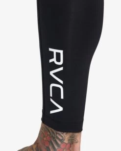 RVCA VA SPORT COMPRESSION TIGHTS -Rvca avynp00191 rvcaw blk dtl2
