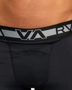RVCA VA SPORT COMPRESSION TIGHTS -Rvca avynp00191 rvcaw blk dtl3
