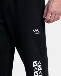 RVCA BARRON MAMIYA JOGGERS -Rvca avynp00201 rvcaw blk dtl1