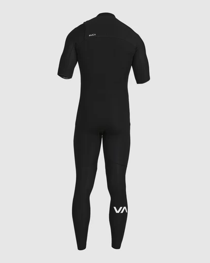 RVCA 2/2 BALANCE CHEST ZIP SHORT SLEEVE FULLSUIT 4 RVCA 2/2 BALANCE CHEST ZIP SHORT SLEEVE FULLSUIT - Image 4