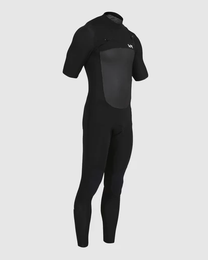 RVCA 2/2 BALANCE CHEST ZIP SHORT SLEEVE FULLSUIT 6 RVCA 2/2 BALANCE CHEST ZIP SHORT SLEEVE FULLSUIT - Image 6