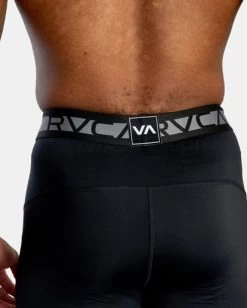RVCA COMPRESSION SPORT PANTS 10 RVCA COMPRESSION SPORT PANTS -Rvca avywr00101 rvcaw blk dtl3