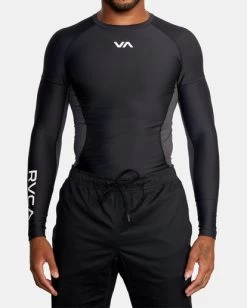 RVCA COMPRESSION SPORT LONG SLEEVE T-SHIRT
