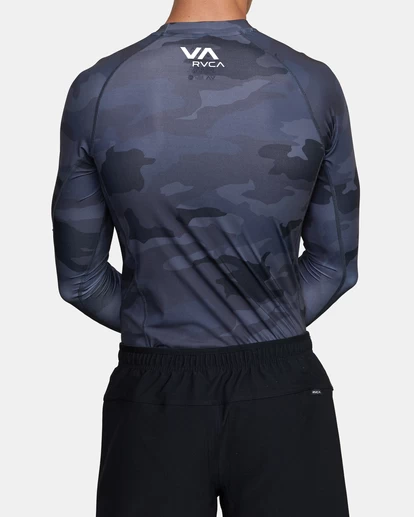 RVCA VA SPORT LONG SLEEVE RASHGUARD 3 RVCA VA SPORT LONG SLEEVE RASHGUARD - Image 3