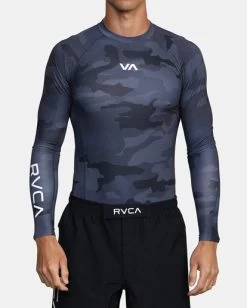 RVCA VA SPORT LONG SLEEVE RASHGUARD