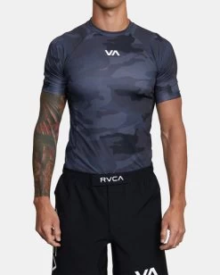 RVCA VA SPORT SHORT SLEEVE RASHGUARD