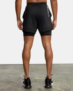 RVCA VA SPORT | SPORT VENT RUNNING SHORTS 15" 8 RVCA VA SPORT | SPORT VENT RUNNING SHORTS 15" -Rvca avyws00148 rvcaw blk bck1