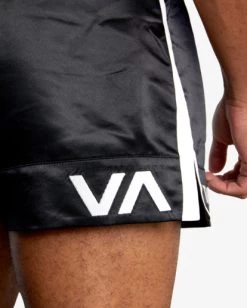 RVCA MUAY THAI BOXING SHORTS 15" -Rvca avyws00172 rvcaw blk dtl2