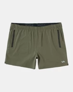 RVCA YOGGER ELASTIC RUNNING SHORTS 15" 11 RVCA YOGGER ELASTIC RUNNING SHORTS 15" -Rvca avyws00227 rvcaf olv frt1