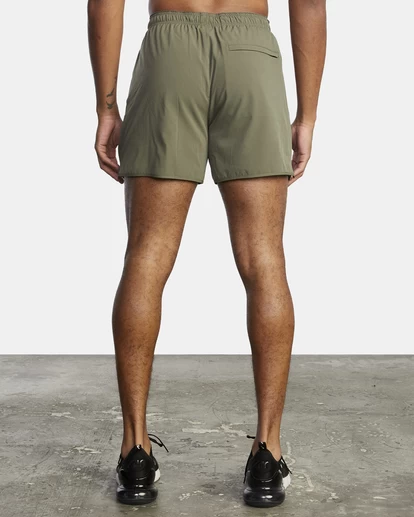 RVCA YOGGER ELASTIC RUNNING SHORTS 15" 2 RVCA YOGGER ELASTIC RUNNING SHORTS 15" - Image 2