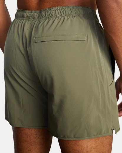 RVCA YOGGER ELASTIC RUNNING SHORTS 15" 5 RVCA YOGGER ELASTIC RUNNING SHORTS 15" - Image 5