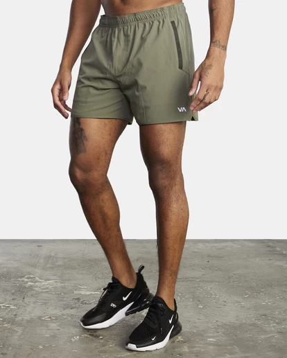 RVCA YOGGER ELASTIC RUNNING SHORTS 15" 1 RVCA YOGGER ELASTIC RUNNING SHORTS 15"