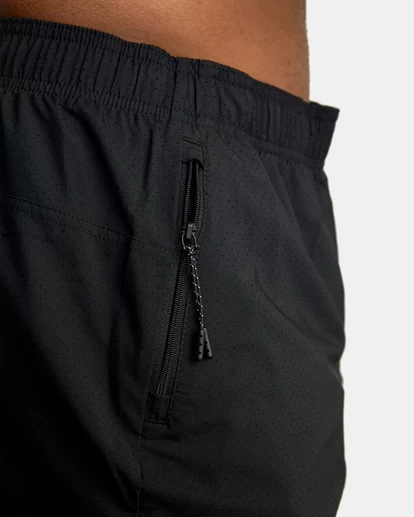 RVCA YOGGER JOGGER ELASTIC RUNNING SHORTS 15" 5 RVCA YOGGER JOGGER ELASTIC RUNNING SHORTS 15" - Image 5