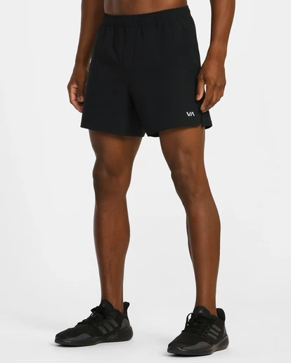 RVCA YOGGER JOGGER ELASTIC RUNNING SHORTS 15" 1 RVCA YOGGER JOGGER ELASTIC RUNNING SHORTS 15"