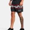 RVCA HAWAII BANDED YOGGER STRETCH 17" TECHNICAL SHORTS