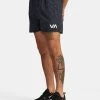 RVCA THUG ROSE FIGHT SCRAPPER 15" TECHNICAL SHORTS