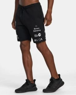 RVCA VA SPORT 19" SPORTS SWEAT SHORTS