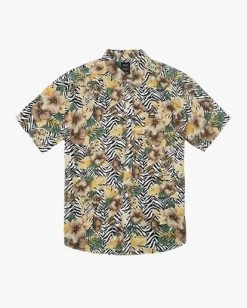 RVCA Cabana Short Sleeve Shirt -Rvca avywt00309 rvcaf mul frt1