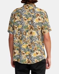 RVCA Cabana Short Sleeve Shirt -Rvca avywt00309 rvcaw mul bck3