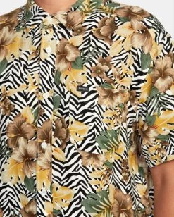 RVCA Cabana Short Sleeve Shirt -Rvca avywt00309 rvcaw mul dtl1