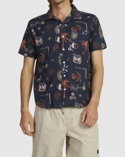 RVCA NEW NATES SHORT SLEEVE SHIRT