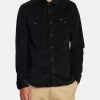 RVCA FREEMAN CORDUROY LONG SLEEVE SHIRT