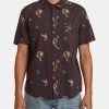 RVCA LET IT GROW SHORT SLEEVE SHIRT