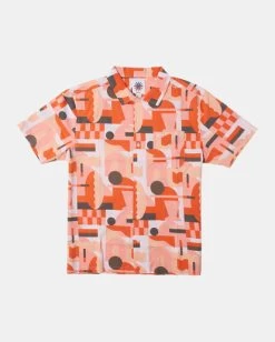 RVCA JESSE BROWN SHORT SLEEVE SHIRT -Rvca avywt00378 rvcaf mul frt1