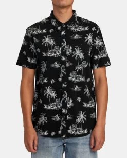 RVCA BENJAMIN JEANJEAN PROWLER SHORT SLEEVE SHIRT