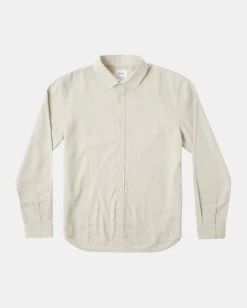RVCA HI-GRADE LONG SLEEVE SHIRT -Rvca avywt00381 rvcaf nat frt1