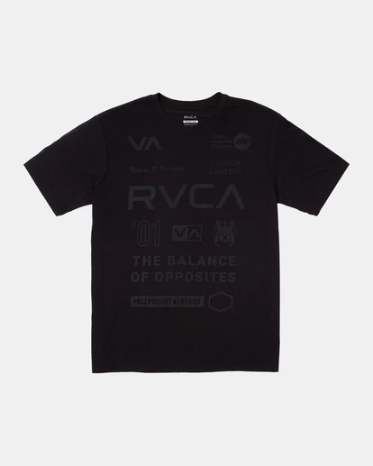 RVCA ALL BRAND WORKOUT T-SHIRT 6 RVCA ALL BRAND WORKOUT T-SHIRT - Image 6