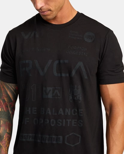 RVCA ALL BRAND WORKOUT T-SHIRT 4 RVCA ALL BRAND WORKOUT T-SHIRT - Image 4