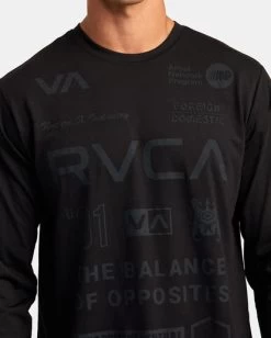 RVCA ALL BRAND WORKOUT SHIRT -Rvca avyzt00844 rvcaw bl2 dtl1