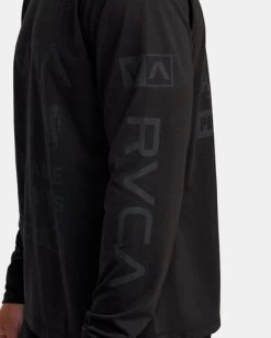 RVCA ALL BRAND WORKOUT SHIRT -Rvca avyzt00844 rvcaw bl2 dtl3