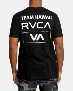 RVCA PENN JUST ALOHA T-SHIRT -Rvca avyzt01128 rvcaw blk bck3