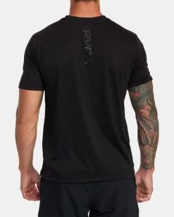 RVCA VA MARK T-SHIRT 9 RVCA VA MARK T-SHIRT -Rvca avyzt01369 rvcaw blk bck3