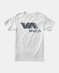 VA RVCA BLUR T-SHIRT -Rvca avyzt01370 rvcaf wht frt1