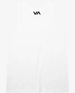 VA RVCA BLUR TANK TOP -Rvca avyzt01371 rvcaf wht bck1