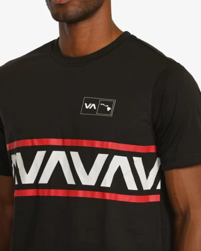 RVCA VA BANDED HAWAII T-SHIRT 5 RVCA VA BANDED HAWAII T-SHIRT - Image 5