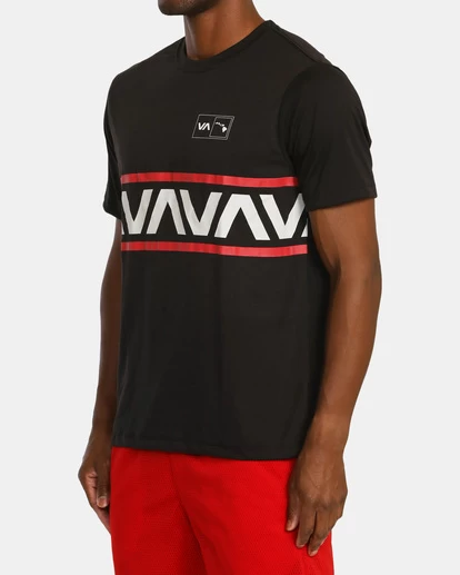 RVCA VA BANDED HAWAII T-SHIRT 2 RVCA VA BANDED HAWAII T-SHIRT - Image 2