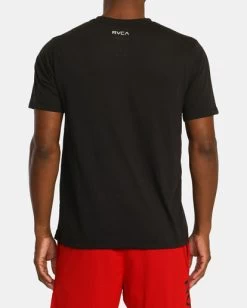 RVCA VA BANDED HAWAII T-SHIRT 8 RVCA VA BANDED HAWAII T-SHIRT -Rvca avyzt01536 rvcaw blk sd3