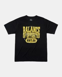 RVCA Pin Block T-Shirt -Rvca avyzt01538 rvcaf blk frt1