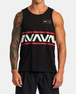 RVCA HAWAII BANDED TANK T-SHIRT