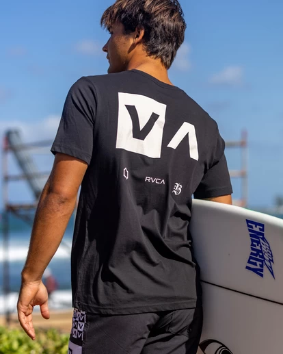 RVCA BARRON MAMIYA T-SHIRT 1 RVCA BARRON MAMIYA T-SHIRT