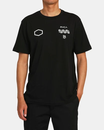 RVCA BARRON MAMIYA T-SHIRT 2 RVCA BARRON MAMIYA T-SHIRT - Image 2
